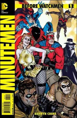 Before Watchmen: Minutemen issue 1-D Michael Golden 1:25 Cover