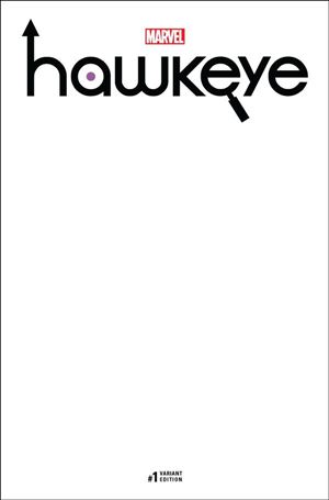 Hawkeye (2017) issue 1-G Blank/Sketch Cover