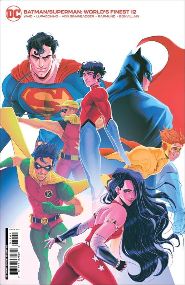 Batman/Superman: World's Finest issue 12-D Sweeney Boo 1:50 Cardstock Cover