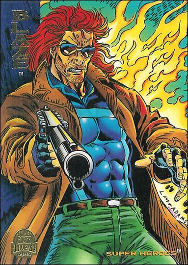 Marvel Universe: Series 5 (Base Set) card 136 Blaze
