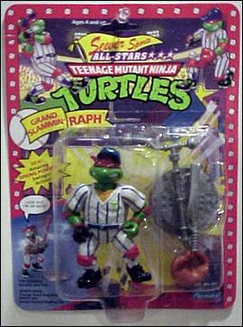 Teenage Mutant Ninja Turtles: Sewer Sports Allstar Turtles figure 1 Grand Slammin' Raph