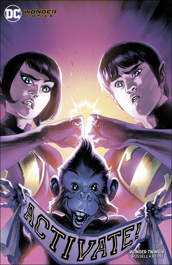 Wonder Twins issue 4-B Rafael Albuquerque Cover