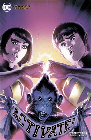 Wonder Twins issue 4-B Rafael Albuquerque Cover