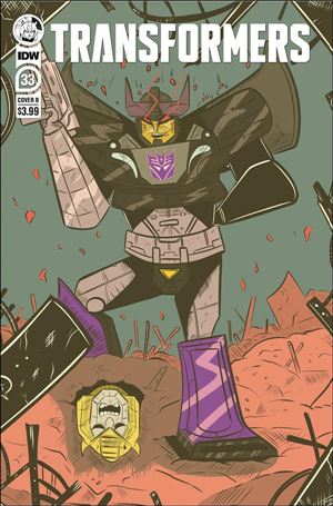 Transformers (2019) issue 33-B Lane Lloyd Cover