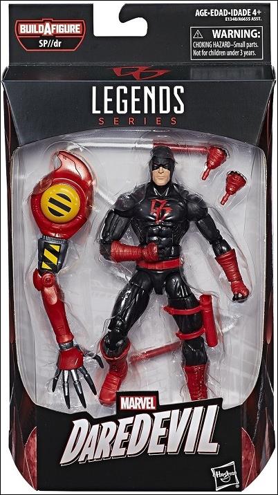 Marvel Legends Series: Spiderman (SP//dr Series) figure 3 Daredevil