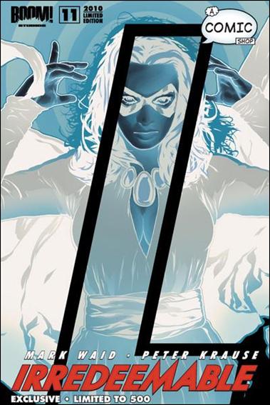 Irredeemable issue 11-D Jeffrey Spokes A Comic Shop Negative Cover 1/500