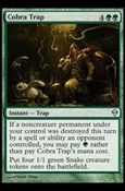 Magic The Gathering: Zendikar (Base Set) card 160 Cobra Trap