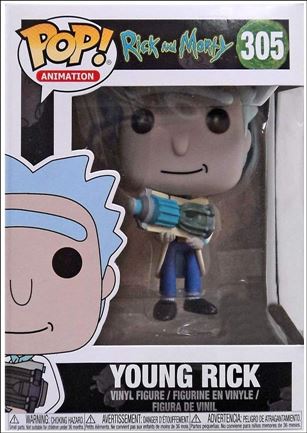 POP! Animation figure 305 Young Rick