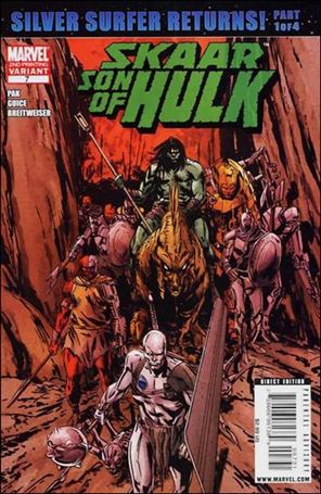 Skaar: Son of Hulk issue 7-C Butch Guice Cover (2nd Printing)