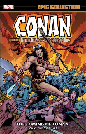 Conan the Barbarian: The Original Marvel Years Epic Collection Cover Image 1