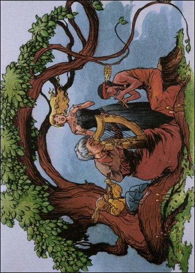 Charles Vess (Base Set) card 61 Sapling Grove Ceilidh