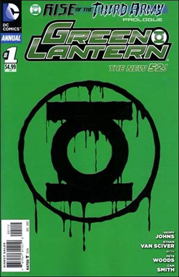 Green Lantern Annual (2012) issue 1-B Green Cover (2nd Printing)