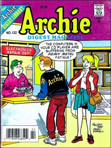 Archie Comics Digest Magazine issue 122-Z-INVALID