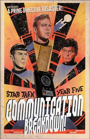 Star Trek: Year Five issue 3-B J.J. Lendl 1:10 Cover