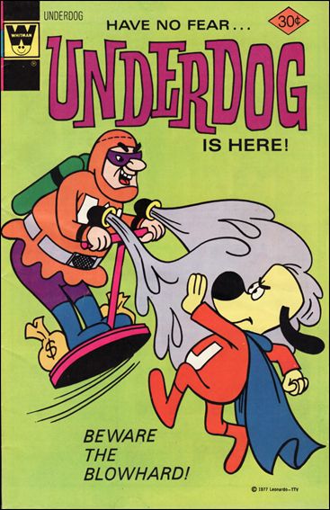 Underdog (1975) issue 12-B Whitman Cover
