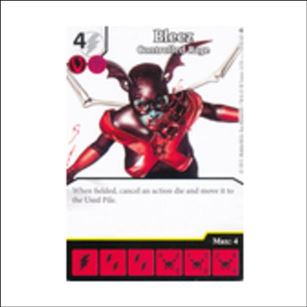 DC Comics Dice Masters War of Light card 110 Bleez: Controlled Rage