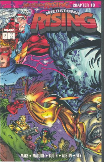 WildStorm Rising issue 2-B Newsstand Edition / Price Variant