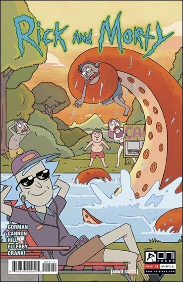 Rick and Morty (2015) issue 5 CJ Cannon Cover 