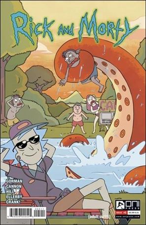 Rick and Morty (2015) issue 5 CJ Cannon Cover 