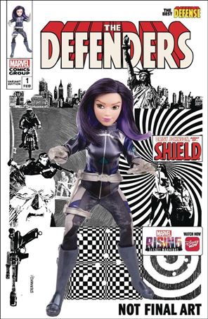 Defenders: The Best Defense issue 1-B Marvel Rising Doll Cover