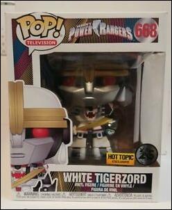 POP! Television figure 668 White Tigerzord