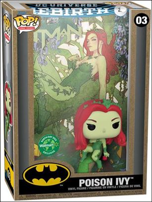 Pop! Comic Covers (DC) figure '3' Poison Ivy Walmart  (Rebirth Batman #26)