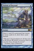Magic the Gathering: 2012 Core Set (Base Set) card 80 Visions of Beyond