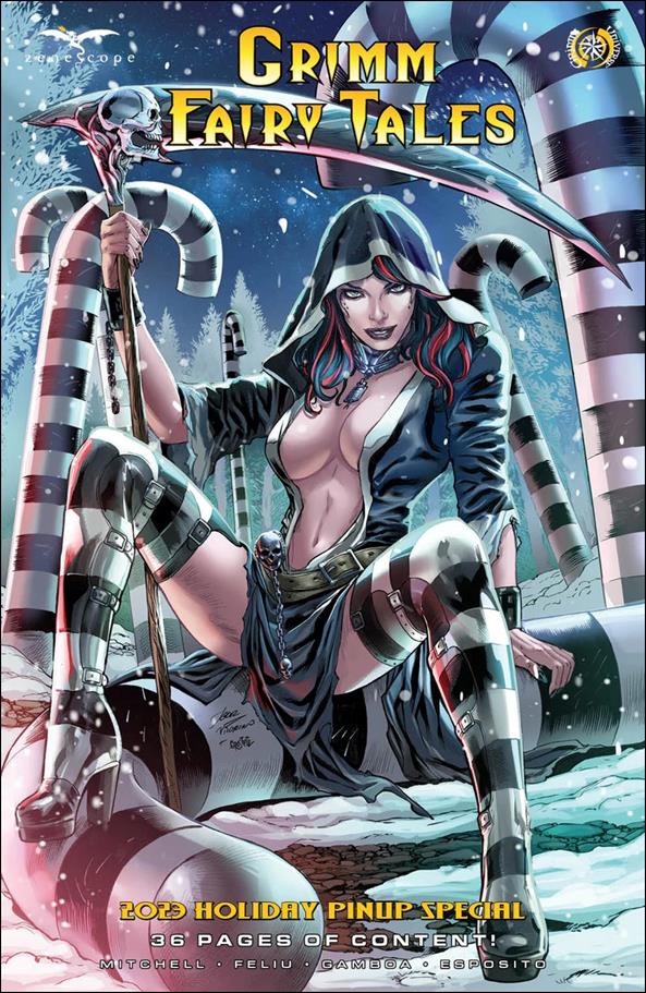 Grimm Fairy Tales 2023 Holiday Pinup Special issue 1-B Igor Vitorino Cover