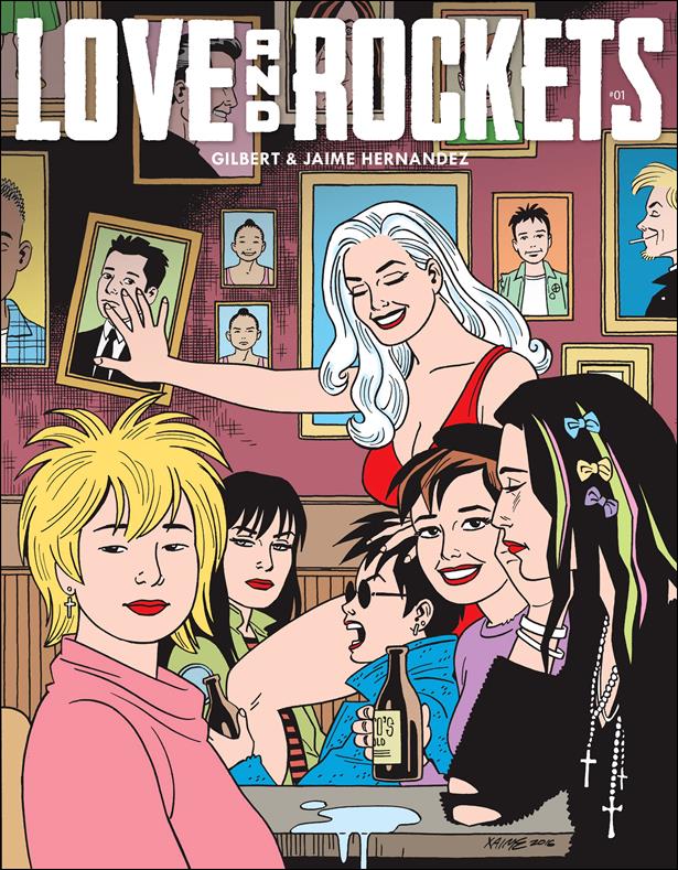 Love and Rockets (2016) issue 1 Jaime Hernandez Cover