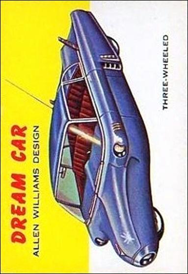 World on Wheels (Base Set) card 107 Williams Dream Car