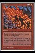 Magic the Gathering: 5th Edition (Base Set) card 244 Inferno
