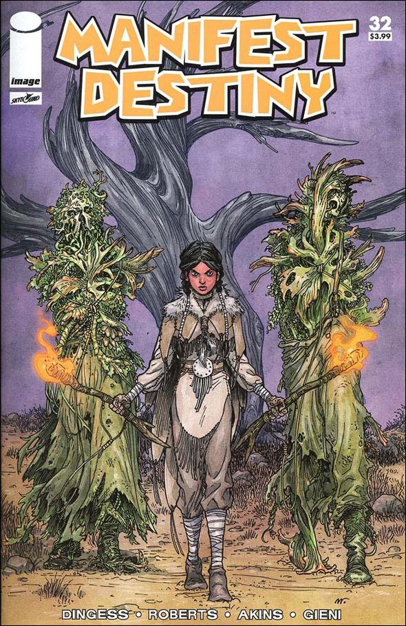 Manifest Destiny issue 32-B Matthew Roberts Walking Dead #19 Tribute Cover