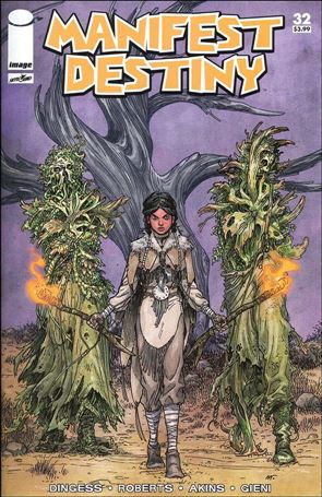Manifest Destiny issue 32-B Matthew Roberts Walking Dead #19 Tribute Cover
