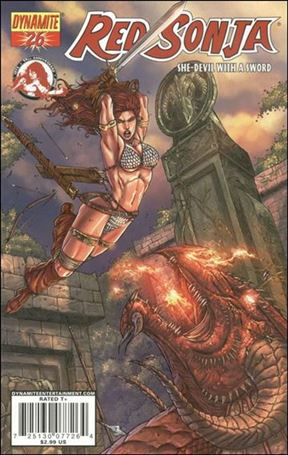 Red Sonja (2005) issue 26-D Joe Prado Cover