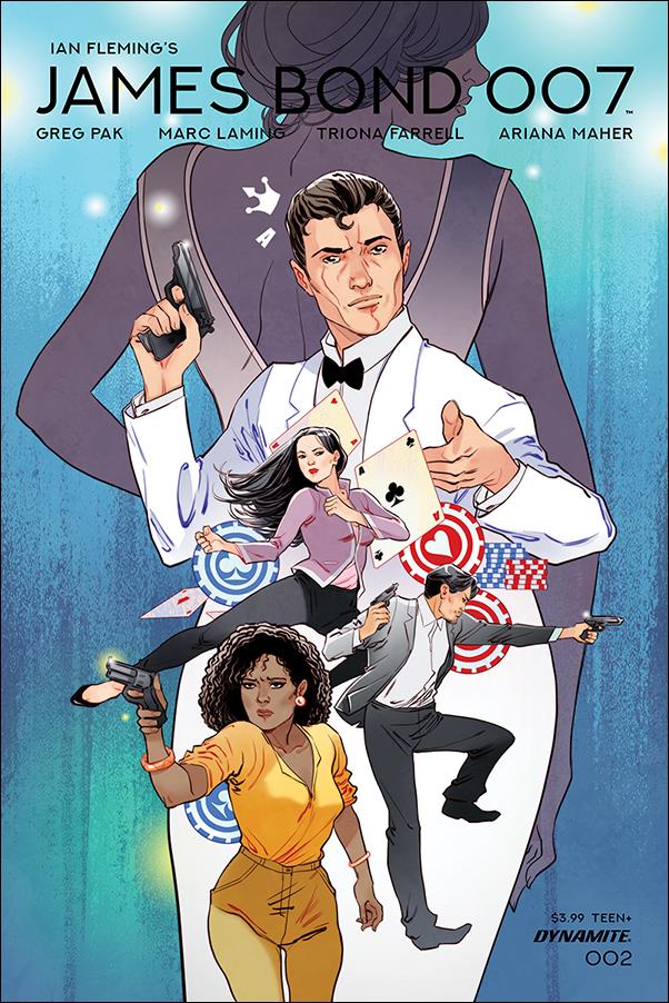 James Bond 007 issue 2-B Marguerite Sauvage Cover