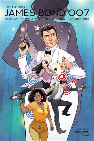 James Bond 007 issue 2-B Marguerite Sauvage Cover