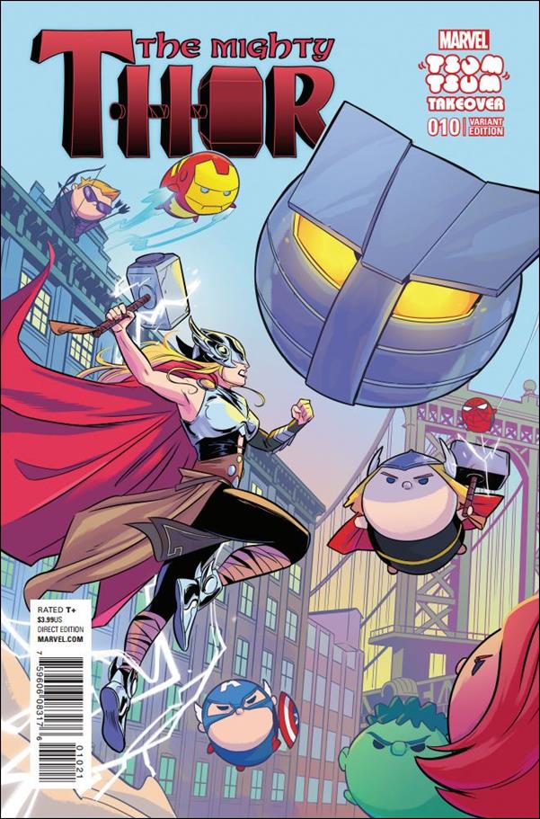 Mighty Thor (2016) issue 10-B Natacha Bustos Tsum Tsum Cover