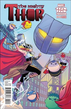 Mighty Thor (2016) issue 10-B Natacha Bustos Tsum Tsum Cover