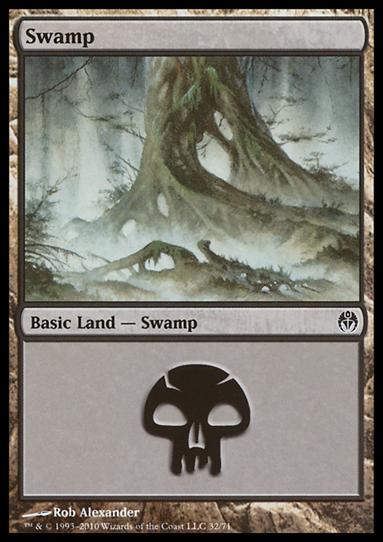 Magic the Gathering: Duel Decks: Phyrexia vs. the Coalition (Base Set) card 32 Swamp