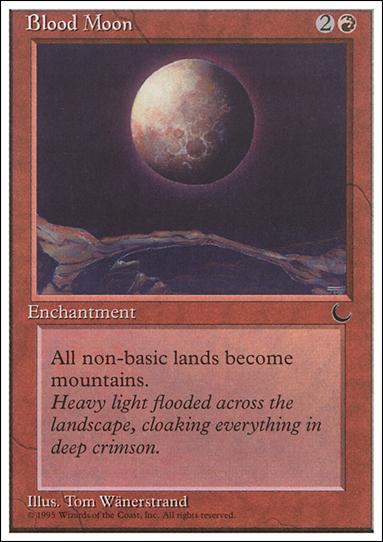 Magic the Gathering: Chronicles (Base Set) card 46 Blood Moon