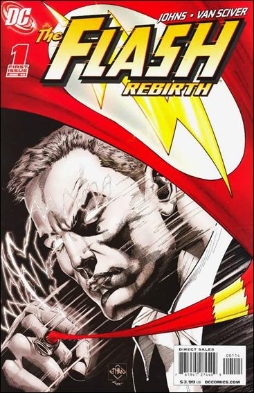 Flash: Rebirth (2009) issue 1-E Barry Allen Graytones Cover (4th Printing)