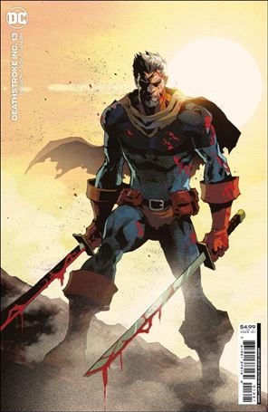 Deathstroke Inc. issue 13-B Dexter Soy Cardstock Cover