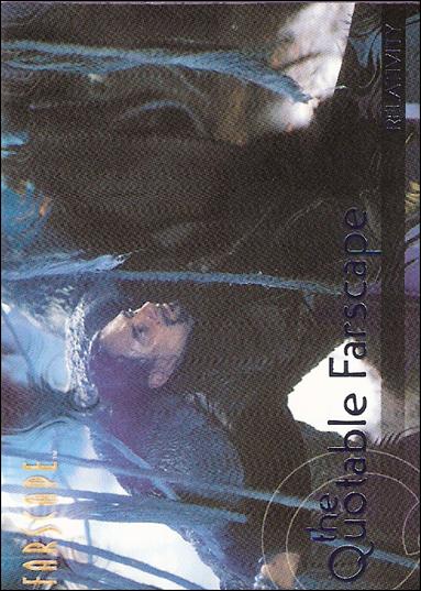 Farscape: Season Three (Quotable Farscape Subset) card Q32 Relativity