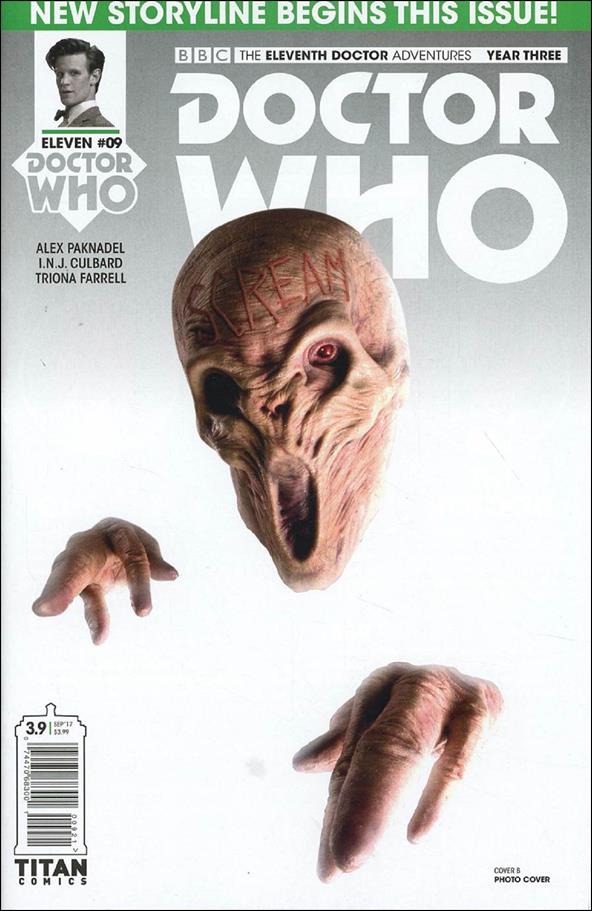 Doctor Who: The Eleventh Doctor Year Three issue 9-B AJ Photo Subscription Cover