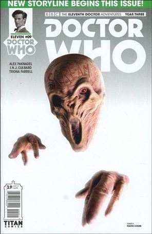 Doctor Who: The Eleventh Doctor Year Three issue 9-B AJ Photo Subscription Cover