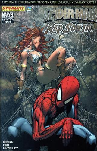 Spider-Man/Red Sonja issue 2-B Aspen Comics Cover 1/3000