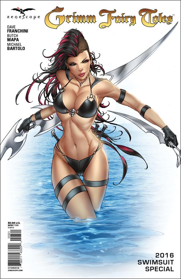 Grimm Fairy Tales 2016 Swimsuit Special issue nn-B Jamie Tyndall Cover