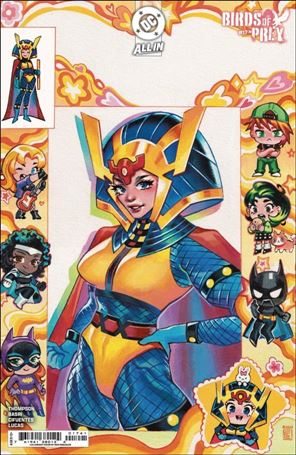 Birds of Prey (2023) issue 17-D Rian Gonzales 1:25 Cardstock Cover