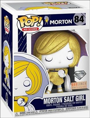 POP! Ad Icons figure 84-B Morton Salt Girl (Diamond) BoxLunch Exclusive