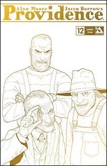 Providence issue 12-I Jacen Burrows Gold Leather Cover